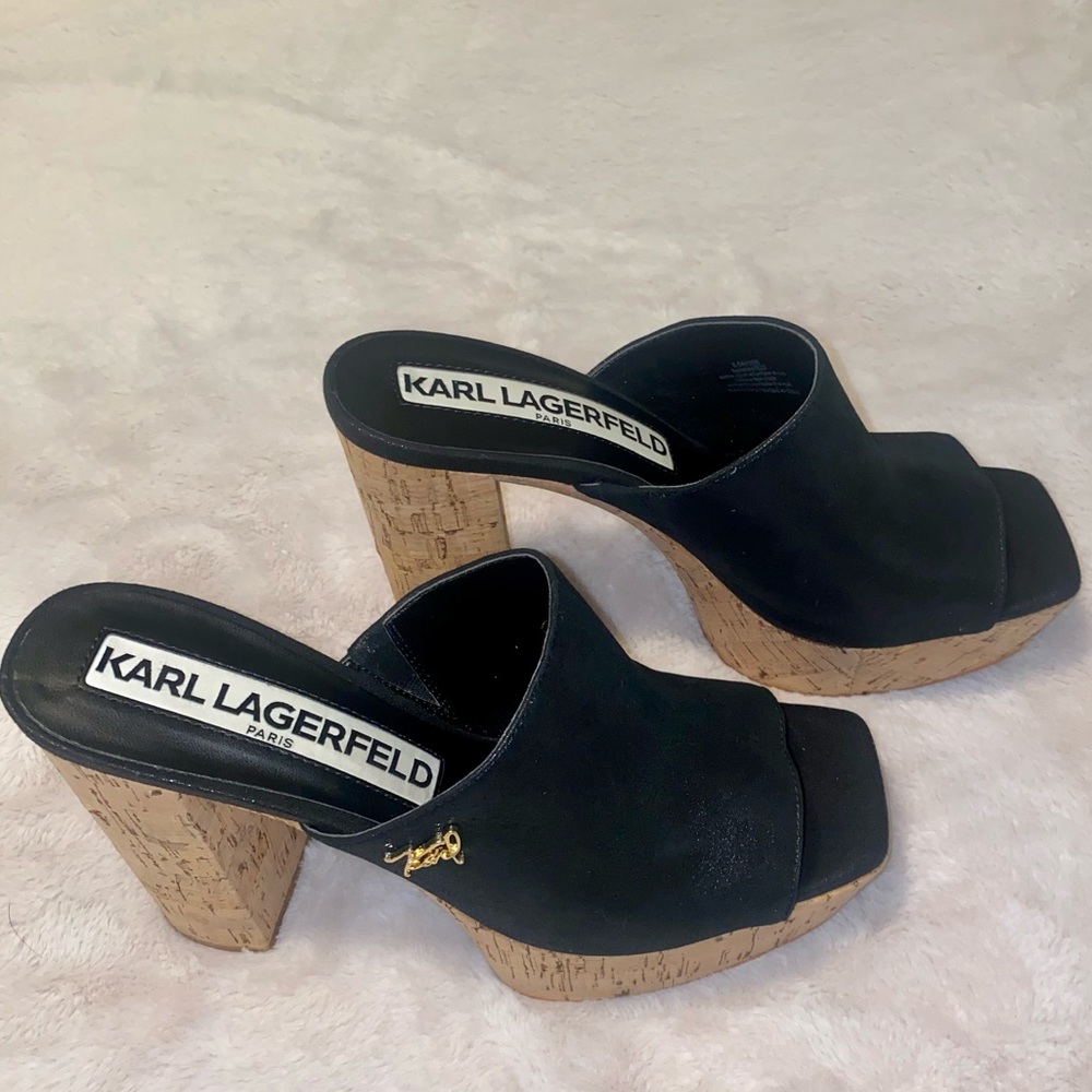 🔥NWOT Karl Lagerfield Platform Heels🔥